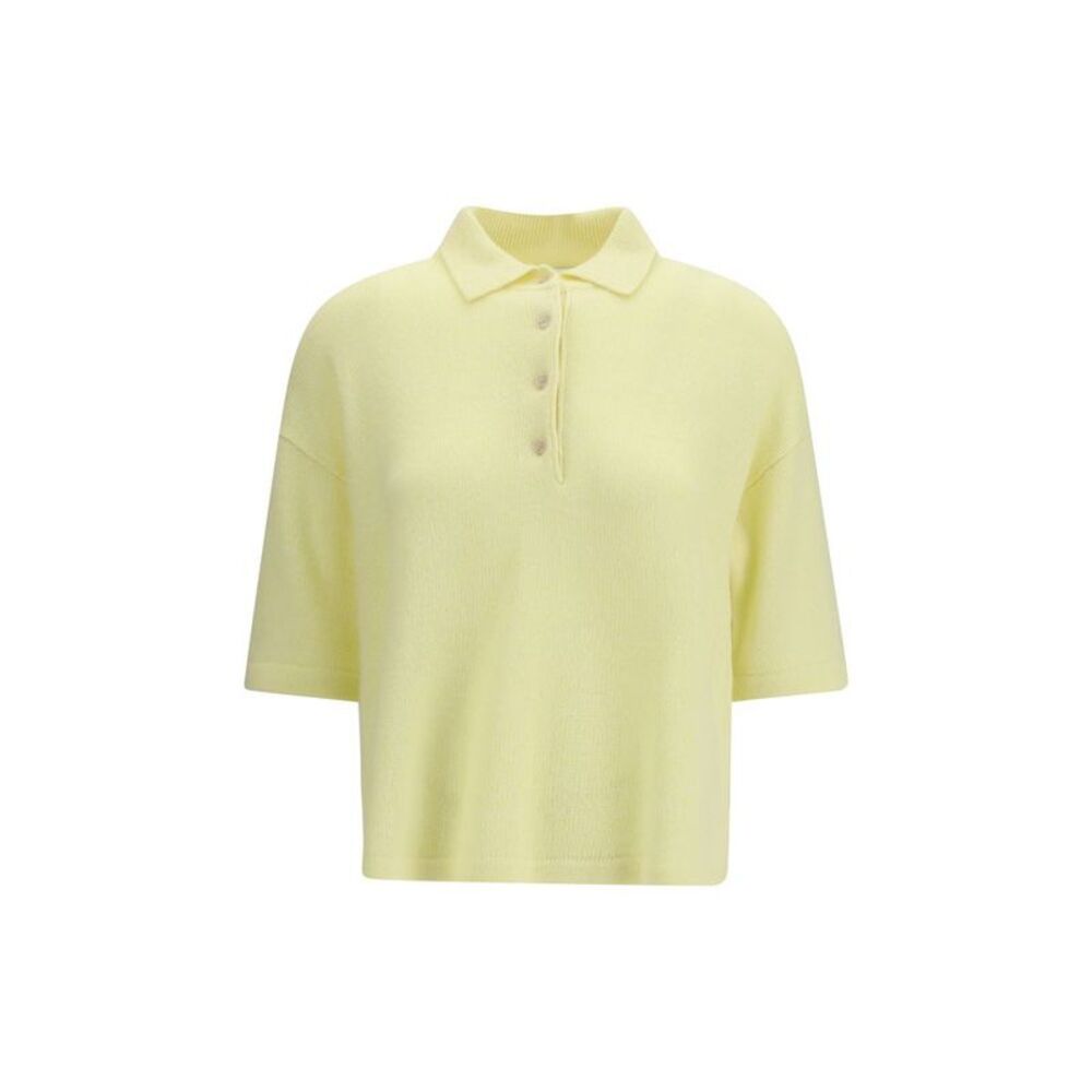 Allude Multicolor Cashmere Polo Women's Shirt